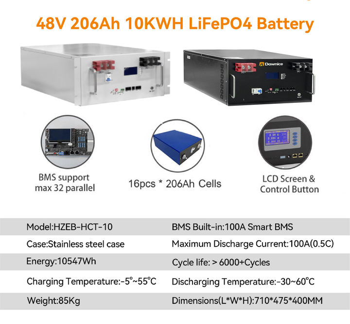 Solar System Battery 196V 100Ah 30kwh 40kwh 50Kwh Dongguan Baterias Solares Portable Household Energy Storage Battery China Supplier
