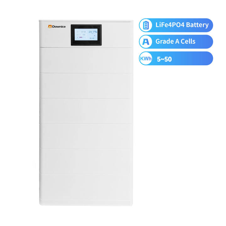 Stackable Battery High Voltage  30 40 50 KW 20KWH 25KWH 30KWH Lithium Battery Pack Lithium Ion Battery Manufacturing Plant