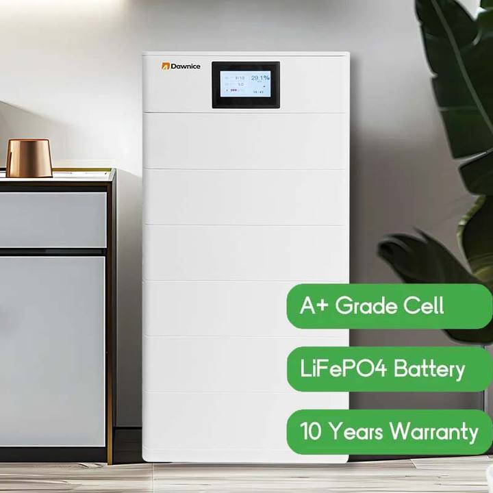 Stackable Home Energy Storage System 48V 200Ah Lifepo4 Lithium Stacked Battery with Inverter and Smart BMS B2B Manufacturing