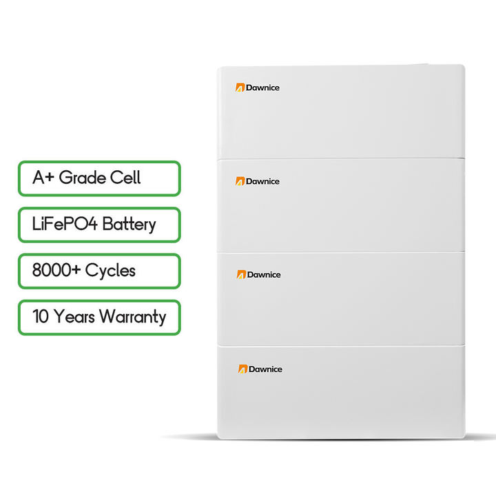 Stackable Lifepo4 Battery Energy Storage Home Use 15kw 10kwh 20kwh 100ah 206ah Lithium Ion Battery