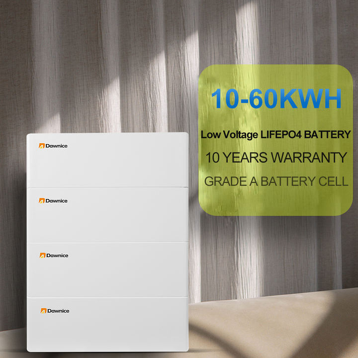 Stackable lifepo4 48v 100ah batterie 51.2V Lifepo4 Battery Bms 15kwh 20 kwh 35 kwh 45 kwh 55kwh 60kwh 50kwh Mass Production Wholesale