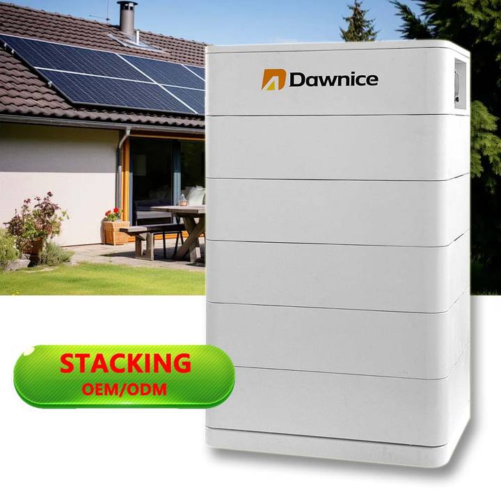 Stacked Battery Pack 20kwh 48V 200Ah Solar power bank Lithium Battery For Household Energy Storage System