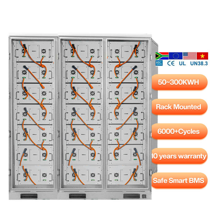 Three Phase Hybrid Solar Energy System 30KW 100KW 92KWH 202KWH Lithium Ion Battery Storage Global Wholesale Market