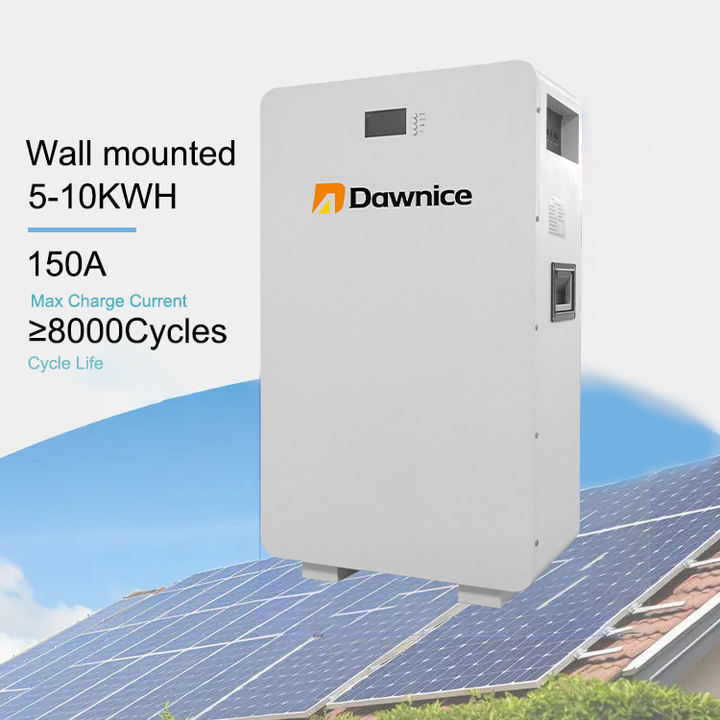 Wall Mounted Lithium Battery 48v 300ah 15KWh 100ah 200ah Solar Battery 5kwh 10KWh Solar System 51.2v LiFepo4 Power Wall Battery Factory-Owned Wholesale