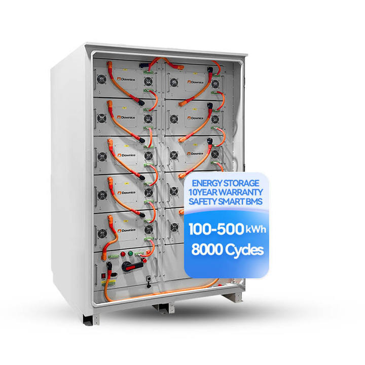 Wind-Cooled Battery Cabinet Built-in AC Fire Protection ESS Lithium Battery 75kwh 150kwh 215kwh 300kwh Discount Factory