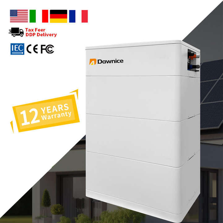 Stacked energy batteries 51.2v 100ah 10kw lifepo4 battery 48v 200ah Solar Energy Storage high voltage battery China Factory Direct Production