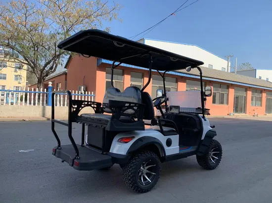 2024 New Lithium Battery 4 Seater Tourist Beach off Road Hunting Golf Cart