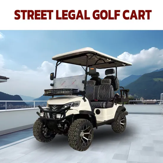 Cl 14 Inch Aluminum Wheels off Road Golf Carts 2 4 6 Seater Electric Lifted Hunting Golf Cart