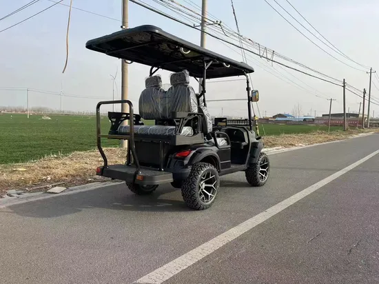 Cl 2024 off Road Hunting Gasoline Buggy 72V Lithium Battery 6 Seater 7.5kw Club Car Electric Golf Cart