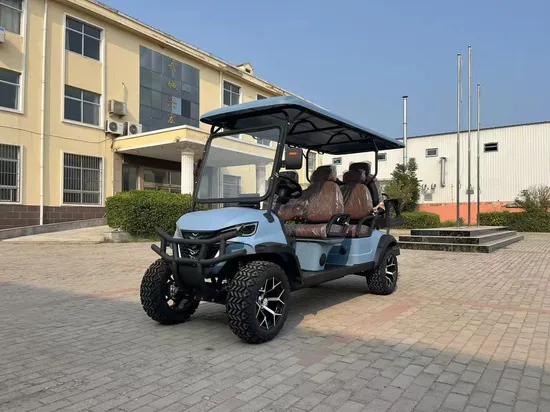 Cl 48V/72V Lithium Battery Golf Carts 300cc Gas Golf Cars Hunting off Road Electric Golf Buggy Cart 4 Seater