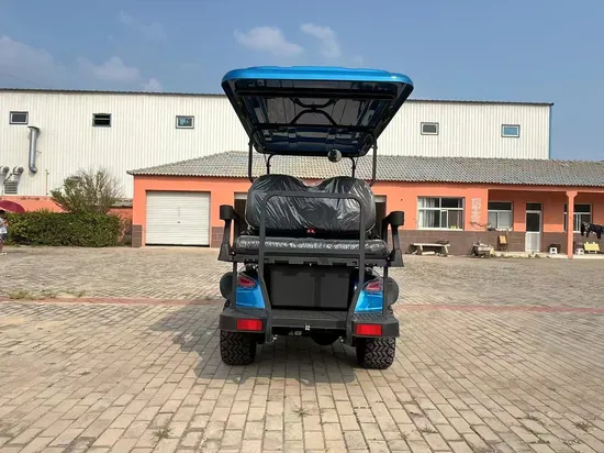 Cl 48V/72V Lithium Battery Golf Carts 300cc Gas Golf Cars Hunting off Road Electric Golf Buggy Cart 4 Seater