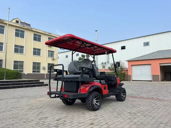 Cl New Popular Front Facing 4 Seater Golf Cart with Lithium Battery Solar Panels Hunting Golf Cart