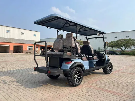 Cl Popular High Quality off-Road Club Car Golf Buggy Price Lifted Gas or Electric Power 4 Passenger Golf Cart for Sale