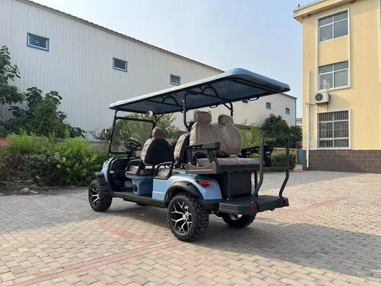 Cl Street Legal Lithium Battery Golf Carts 5000W 6 Seater Solar Electric Golf Cart 5000W