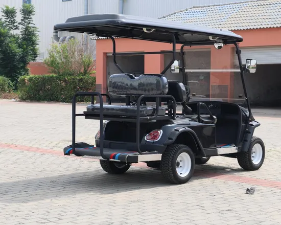 Exclusive Style Modern Fashion 6 Seat Golf Cart Solar Panels Lithium Battery Golf Buggy Hunting Cart with CE DOT