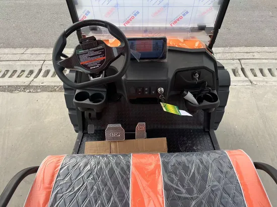 LC 2024 New Modle Style for Exclusive Right 2+2 4 Seats Sightseeing Bus Club Cart Electric Vehicle Golf Buggy Hunting Cart