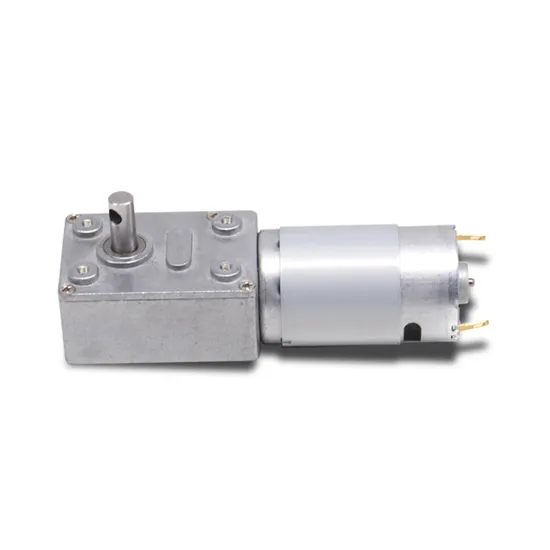 12V 24V Micro Electric DC Worm Gear Motor 3246wg395 Brushed DC Low Rpm Gear Motor for Smart Home