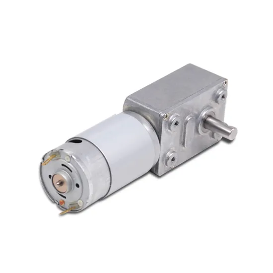 12V 24V Micro Electric DC Worm Gear Motor 3246wg395 Brushed DC Low Rpm Gear Motor for Smart Home