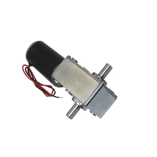 5840wg31 Electric DC Tubular Motor 12V 24V Micro Brushed DC Worm Gear Motor with High Torque