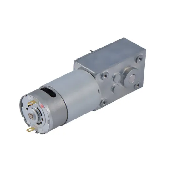 Big Torque 5882wg775 DC Gearmotor 10rpm 80rpm Electric DC Worm Gear Motor for Automated Production Line