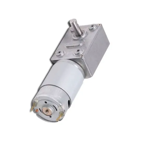 High Torque 4632-395 DC Gearmotor 24V 80rpm Electric DC Brushed Worm Gear Motor for Pet Feeding Machine