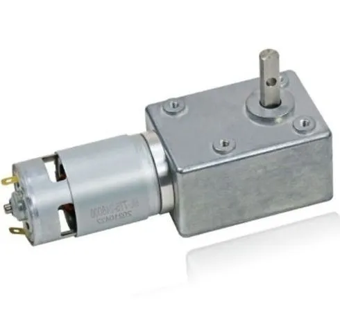 Manufacturer Supply 5882wg775 DC Gearmotor Electric 12V DC Worm Gear Motor with High Torque