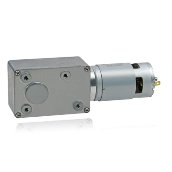 Manufacturer Supply 5882wg775 DC Gearmotor Electric 12V DC Worm Gear Motor with High Torque