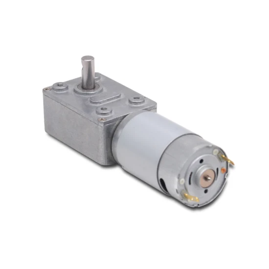 Xinhui Jgy-RS395 DC Gearmotor 4632 Worm Gearbox High Torque DC Worm Gear Motor Reducer Geared Motor for Industrial Machine