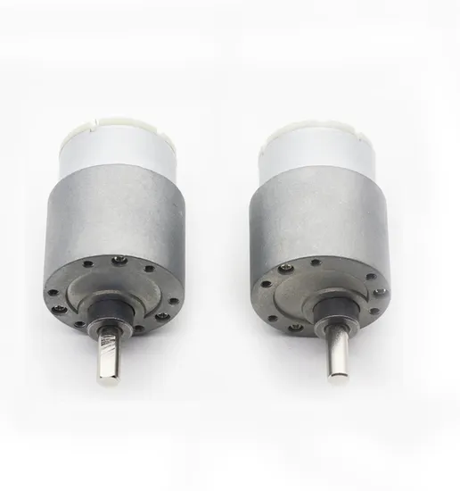 12V 24V RS520 Brushed DC Motor 37GB520 Permanent Magnet Small Electric Gear Motor with Encoder