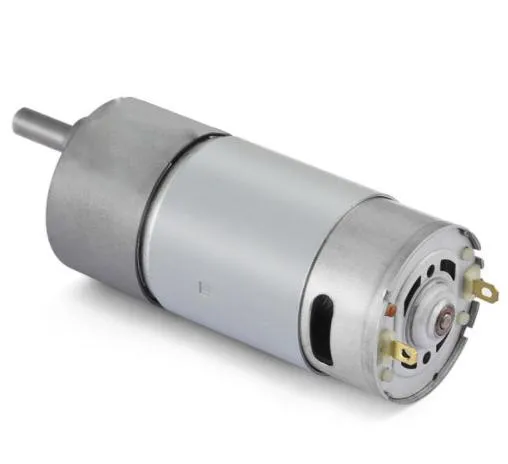 37mm DC Gearmotor 12V 24V 200rpm RS555 Brushed DC Electrical Spur Gear Motor for BBQ Machine