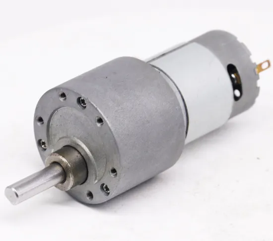 37mm Diameter Mini DC Brush Motor 37GB385 RS385 12V 24V Electric Spur DC Gear Motor for Robot