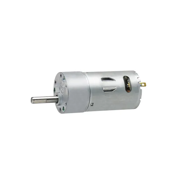 37mm Electric DC Motor RS545 Brushed DC Fan 37GB545 12V 24V Small Spur DC Gear Motor with Encoder