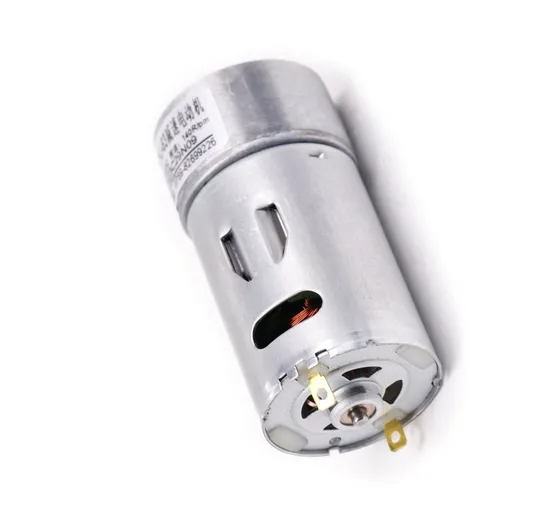 37mm Electric DC Motor RS545 Brushed DC Fan 37GB545 12V 24V Small Spur DC Gear Motor with Encoder