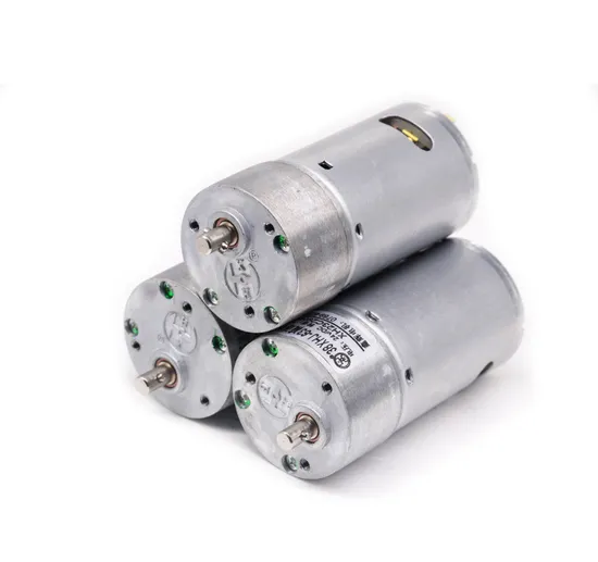 37mm Electric DC Motor RS545 Brushed DC Fan 37GB545 12V 24V Small Spur DC Gear Motor with Encoder