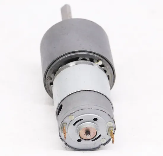 37mm Gearmotor 12V 24V Brushed Permanent Magnet Electrical Motor with Customized Service