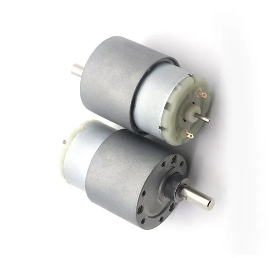 RS520 Mini Brushed DC Motor 37GB520 37mm 12V 24V Electric Gear Motor with Permanent Magnet