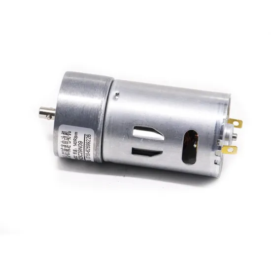 Xinhui 37mm Gearmotor RS545 12V 24V Brushed Electric DC Gear Motor for Smart Home