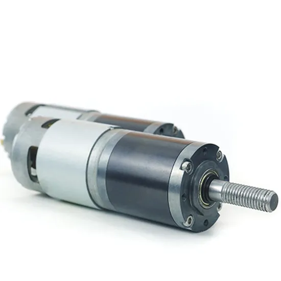 12V 24V 100kg 160kg 42mm Brushed DC Gear Motor 42xj775 Electric DC Planetary Gear Motor with High Torque