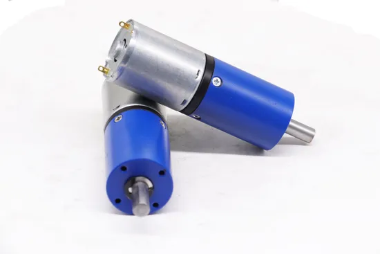 12V 24V DC Gear Motor 24mm Planetary Gearbox Pg24-370 Brushed DC Electric Motor for Smart Home