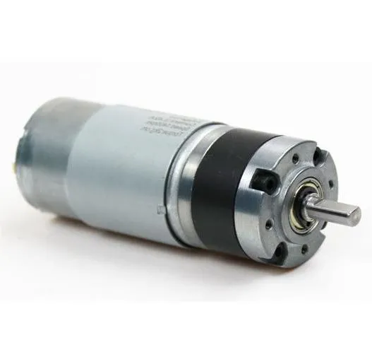 12V Gear Motor Pg36-RS555 DC Gearmotor 10rpm 80rpm 260rpm Electrical Motor with 36mm Planetary Gearbox