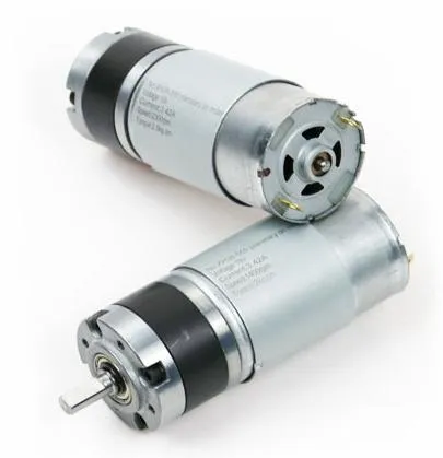 12V Gear Motor Pg36-RS555 DC Gearmotor 10rpm 80rpm 260rpm Electrical Motor with 36mm Planetary Gearbox