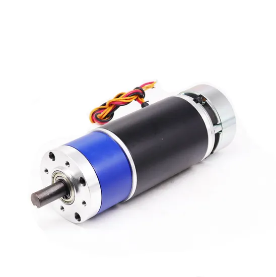 60xj63 Brushed DC Gearmotor 60mm 12V 24V High Torque Electric DC Planetary Gear Motor for Industrial Equipment