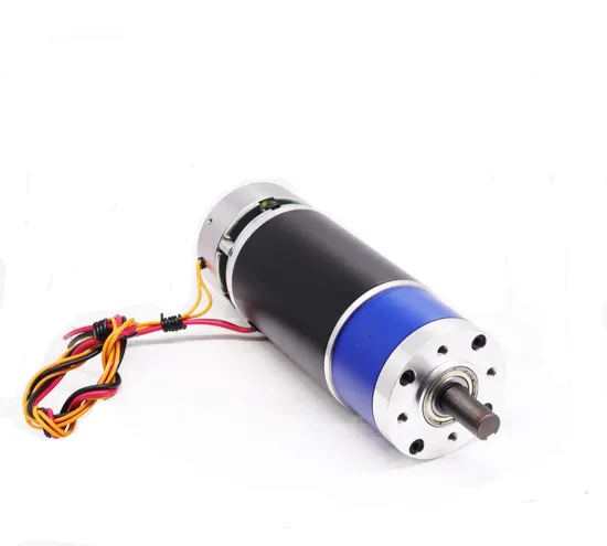 60xj63 Brushed DC Gearmotor 60mm 12V 24V High Torque Electric DC Planetary Gear Motor for Industrial Equipment