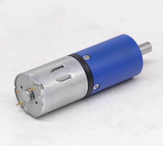 Mini Size 24xj370 Electric DC Motor 24mm 12 Volt 24 Volt Brushed DC Planetary Gear Motor with Encoder