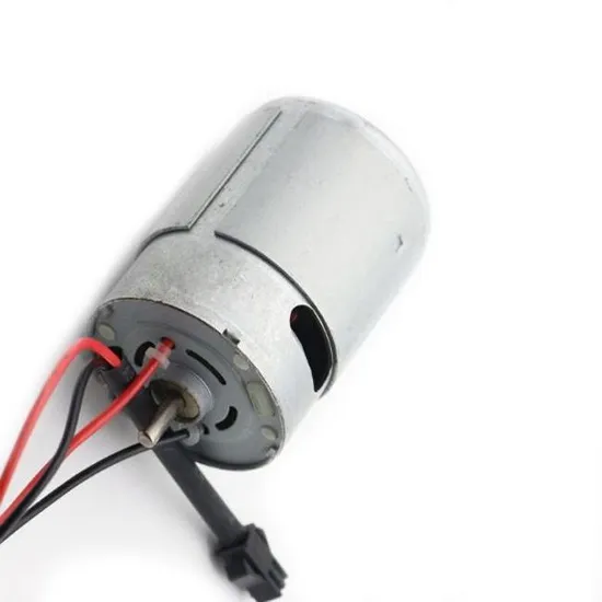 12V 24V 36V Permanent Magnet DC Motor 36mm Diameter RS540/545 Micro DC Fan Motor with Worm