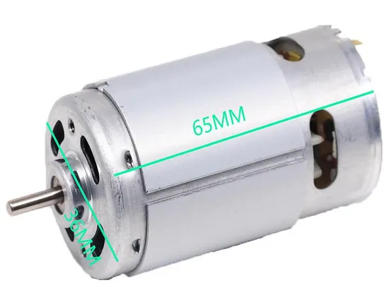 Good Price 36mm Electrical Motor RS565 Small Mini Electric Brushed 12V 24V DC Motor for Fan