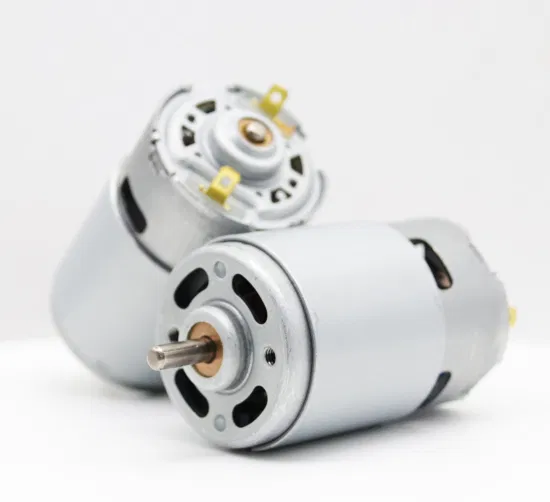 High Speed 25000rpm RS545 RS555 Electrical Motor Long Shaft Brushed Micro DC Motor with Worm for Fan