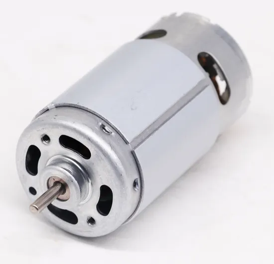 Low Noise 36mm 12V 24V DC Motor RS565 Electric Brushed PMDC Motor with Customized Parameter