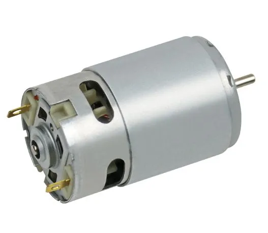 Low Noise 36mm 12V 24V DC Motor RS565 Electric Brushed PMDC Motor with Customized Parameter