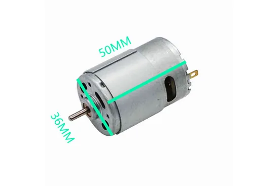 RS540 RS545 Electric DC Motor 36mm 12V 24V Electrical Micro Brushed DC Fan Motor